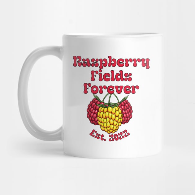 Raspberry Fields Forever Logo by Rodden Reelz